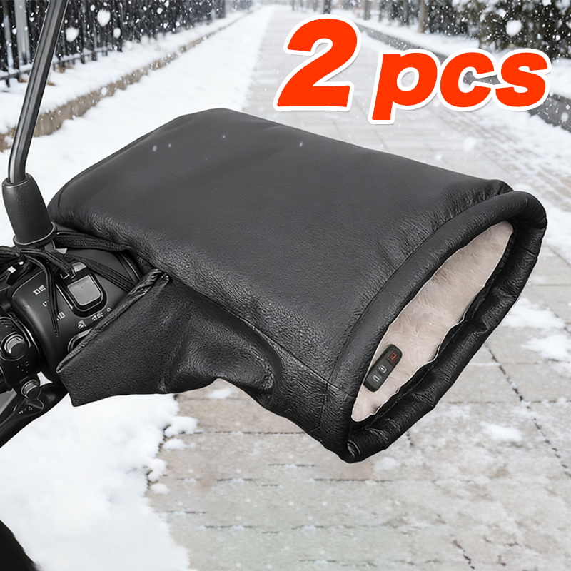 Motorcycle Gear Gloves - Manchons de guidon de moto, mitaines