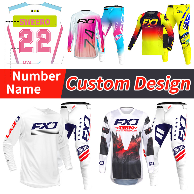Motorcycle Gear Women Pants - Ensemble de motocross pour homme et