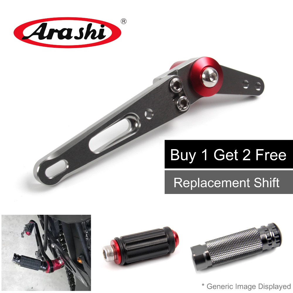 Motorcycle Gear Lever Extender - Arashi – repose-pieds réglables de remplacement,