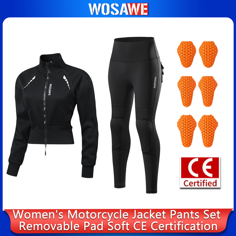 Motorcycle Gear Women Pants - Combinaison de moto pour femme WOSAWE,