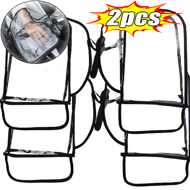 Motorcycle Gear Gloves - 2 pièces de manchons imperméables pour