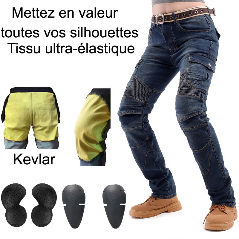 Motorcycle Gear Women Pants - Jean de moto pour femme en