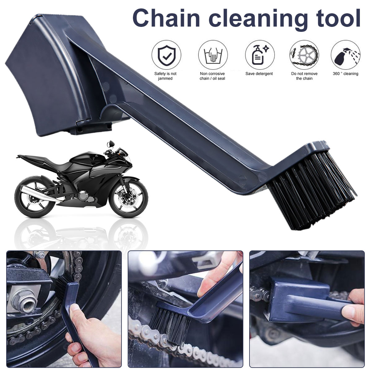 Nettoyeur de chaîne de vélo de - Motorcycle Gear Up avis et prix