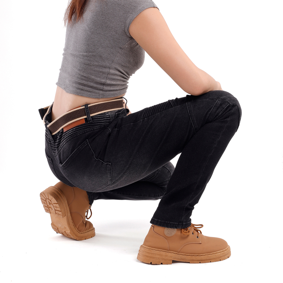 Jean de moto tout-terrain noir - Motorcycle Gear Women Pants avis et prix