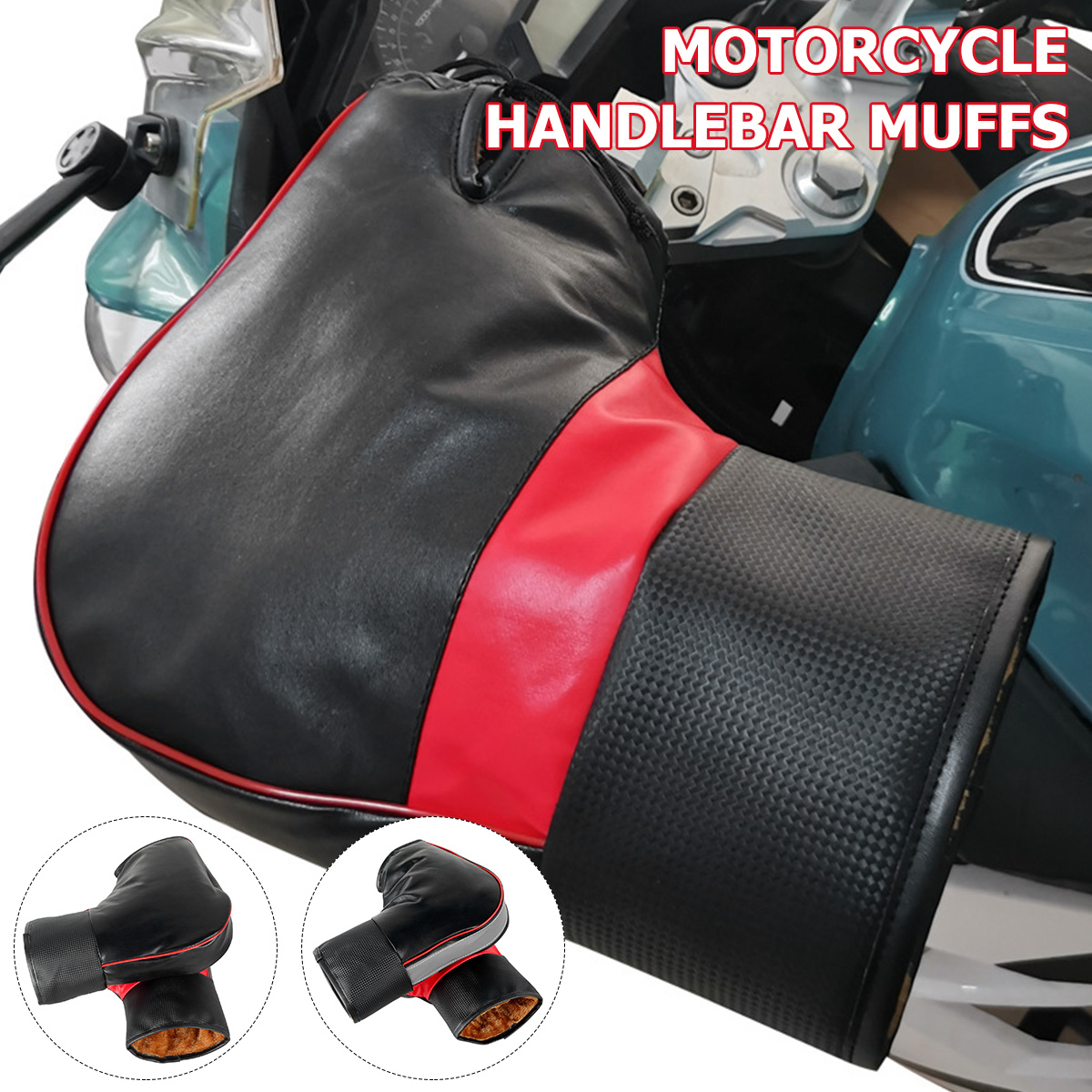 Manchons de guidon de moto pou - Motorcycle Gear Gloves avis et prix