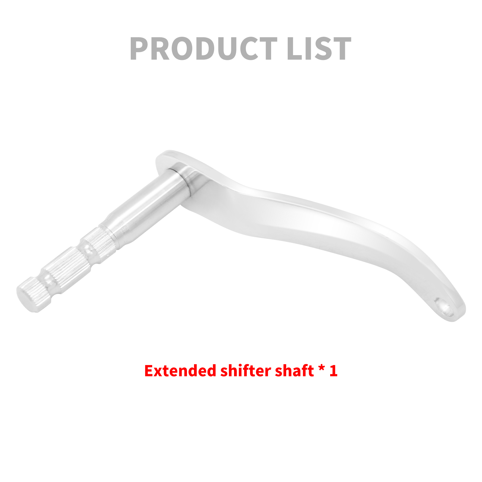 Nouvelle tige de levier de cha - Motorcycle Gear Lever Extender avis et prix