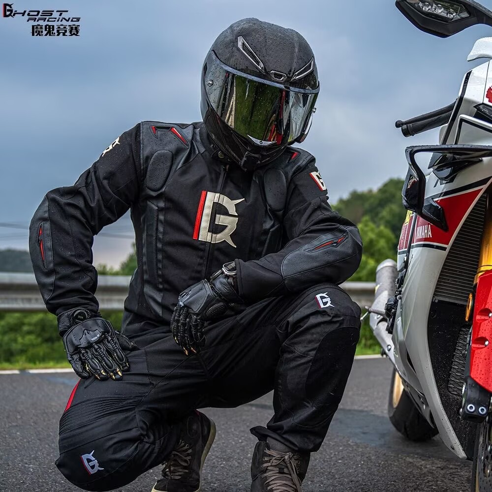 Ensemble de combinaison de mot - Motorcycle Gear With Airbag avis et prix