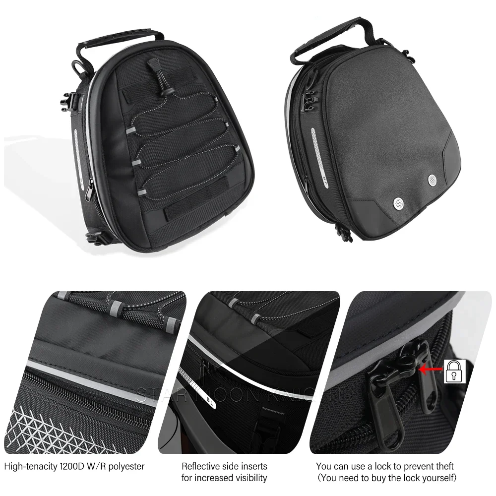 Sac de siège arrière de moto,  - Tail Bag Rack avis et prix
